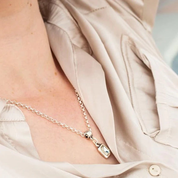 Treaty Honey Crystal Pendant