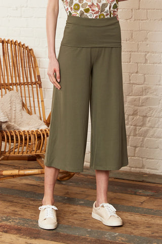 Nomads Organic Cotton Cropped Trousers