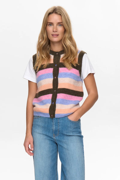Numph Nuriette Stripy Vest