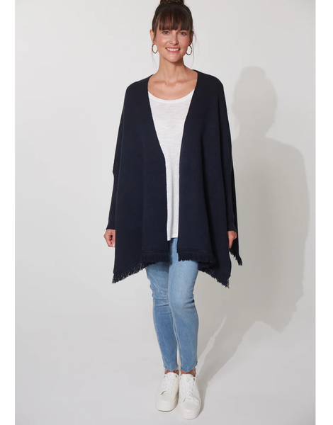 Haven Nikolai Cardigan in Midnight