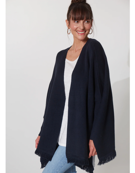 Haven Nikolai Cardigan in Midnight