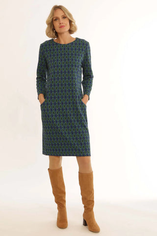 Pomodoro Diamond Jacquard Dress