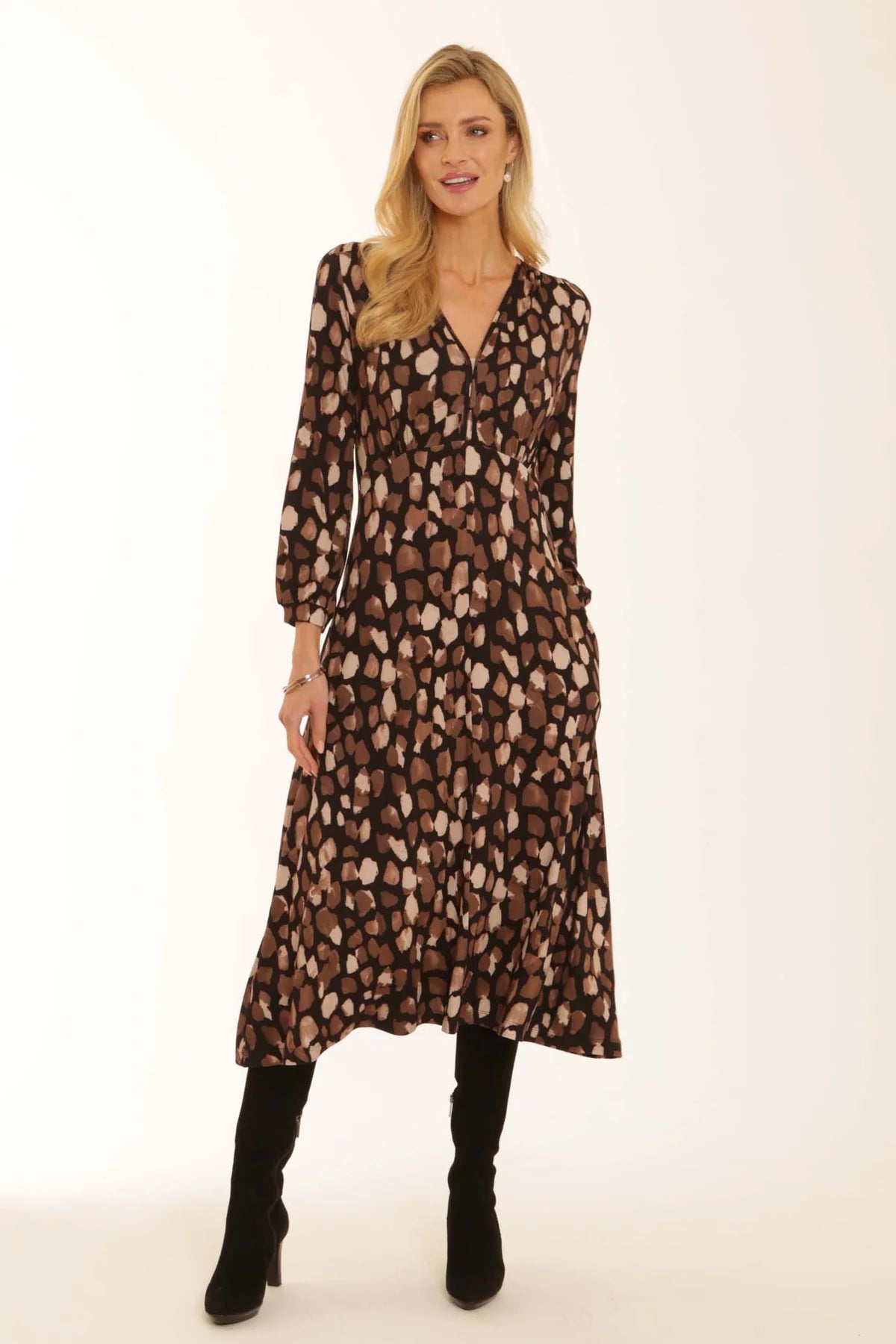 Pomodoro Pebble Midi Dress