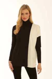 Pomodoro Two Tone Poncho