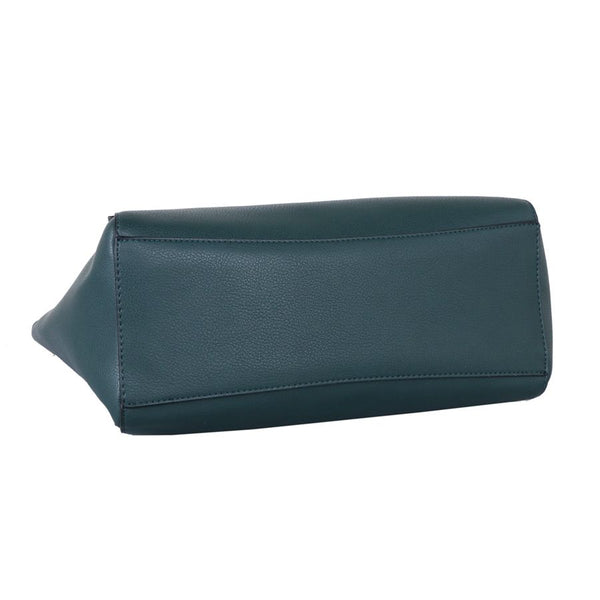 Red Cuckoo Green Medium Shopper Bag
