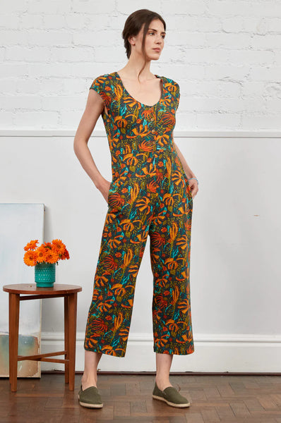 Nomads Printed Jersey Jumpsuit